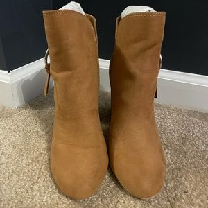 DV8 Camel Ankle Boots
